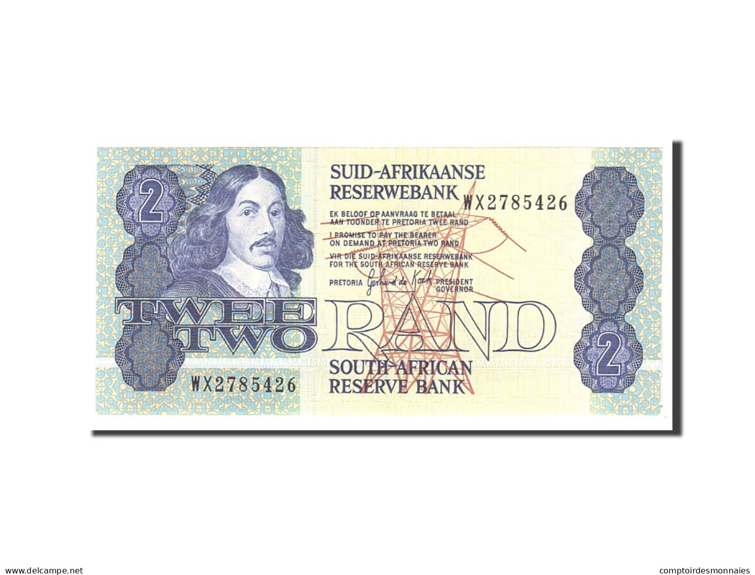 Billet, Afrique Du Sud, 2 Rand, 1978, Undated, KM:118b, NEUF - Sudafrica