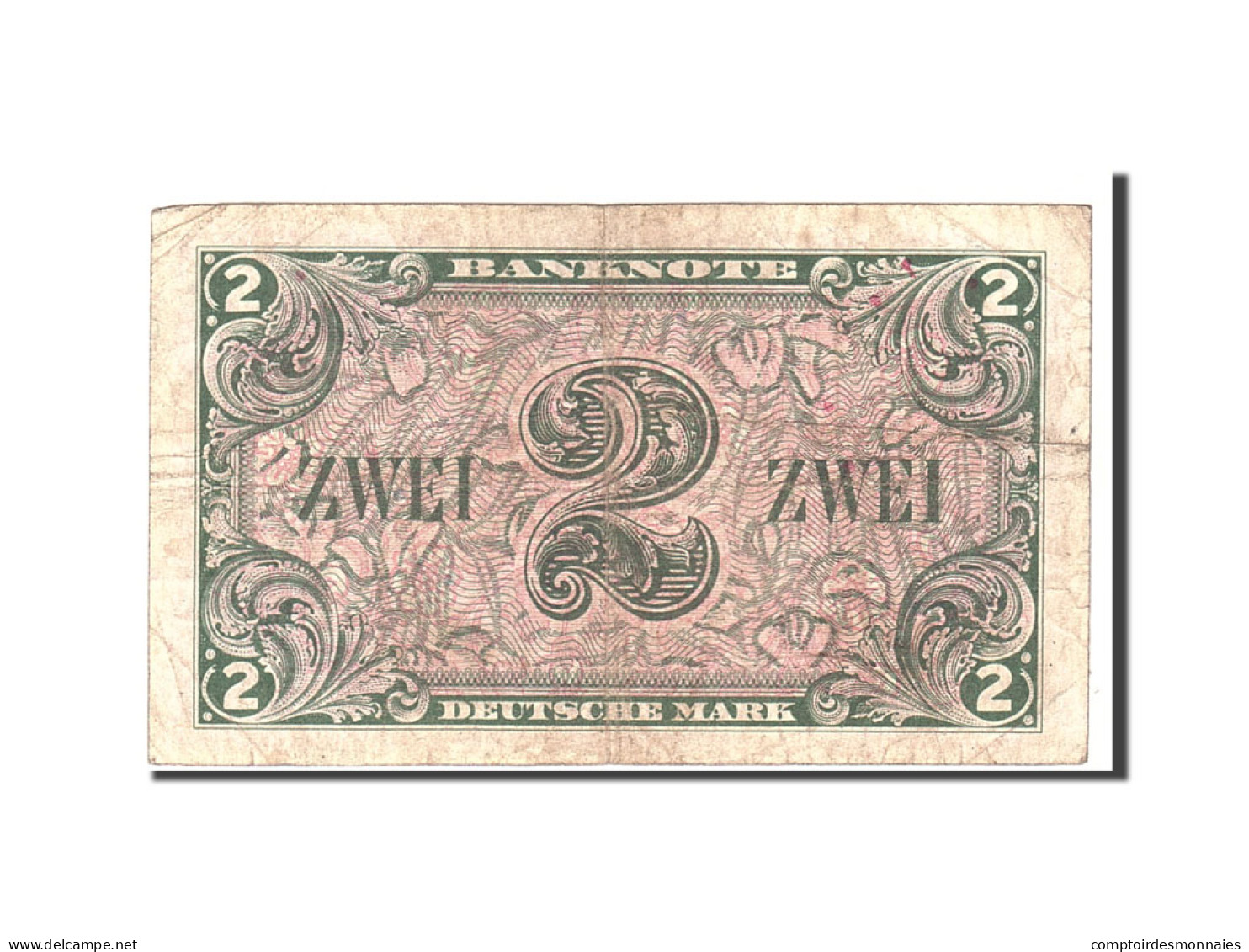 Billet, République Fédérale Allemande, 2 Deutsche Mark, 1948, Undated, KM:3a - Otros & Sin Clasificación