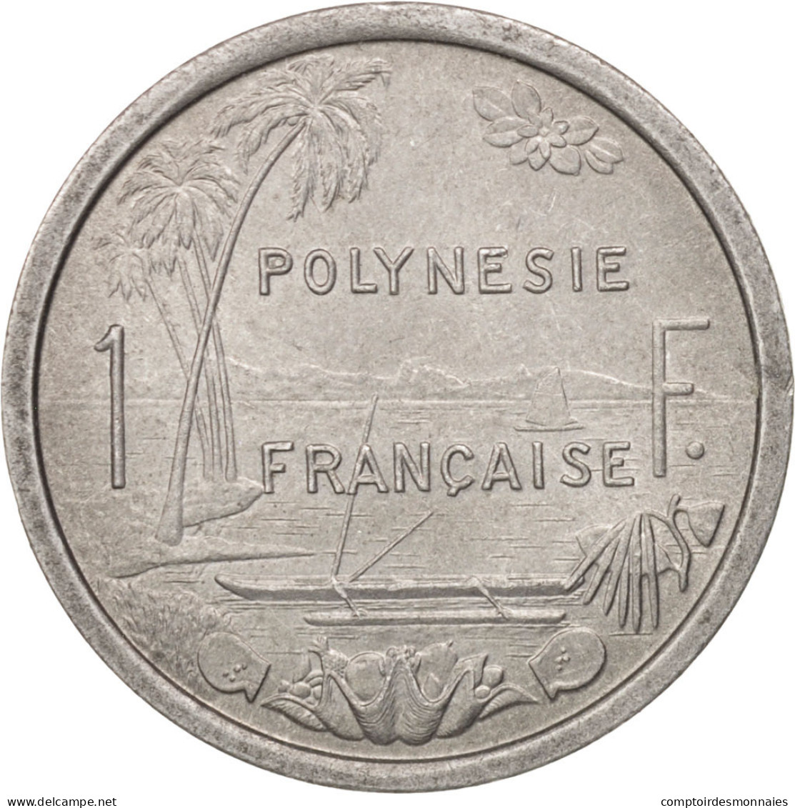 Monnaie, French Polynesia, Franc, 1977, Paris, SUP, Aluminium, KM:11 - Polynésie Française