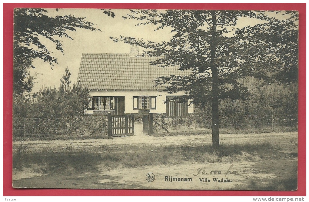 Rijmenam - Villa Wallida  - 1928 ( Verso Zien ) - Bonheiden