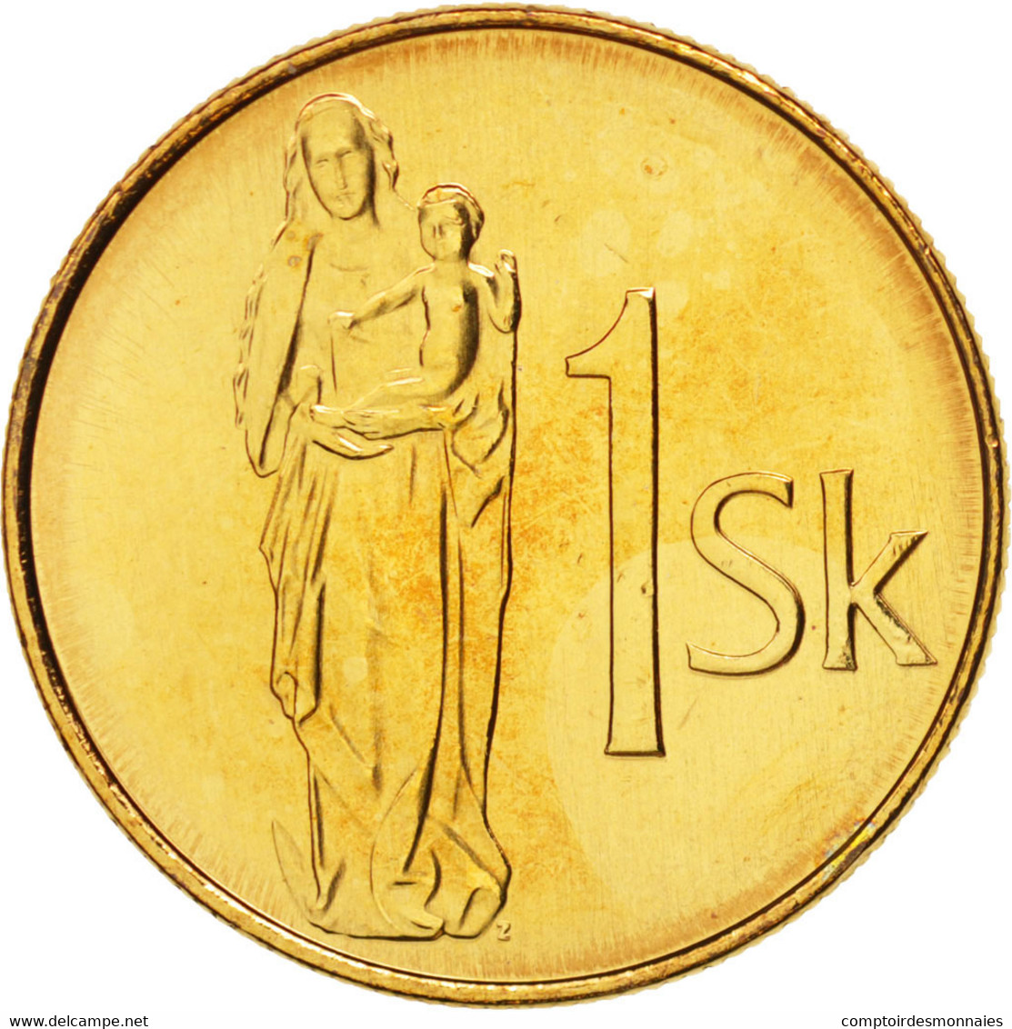 Monnaie, Slovaquie, Koruna, 2005, FDC, Bronze Plated Steel, KM:12 - Slovakia