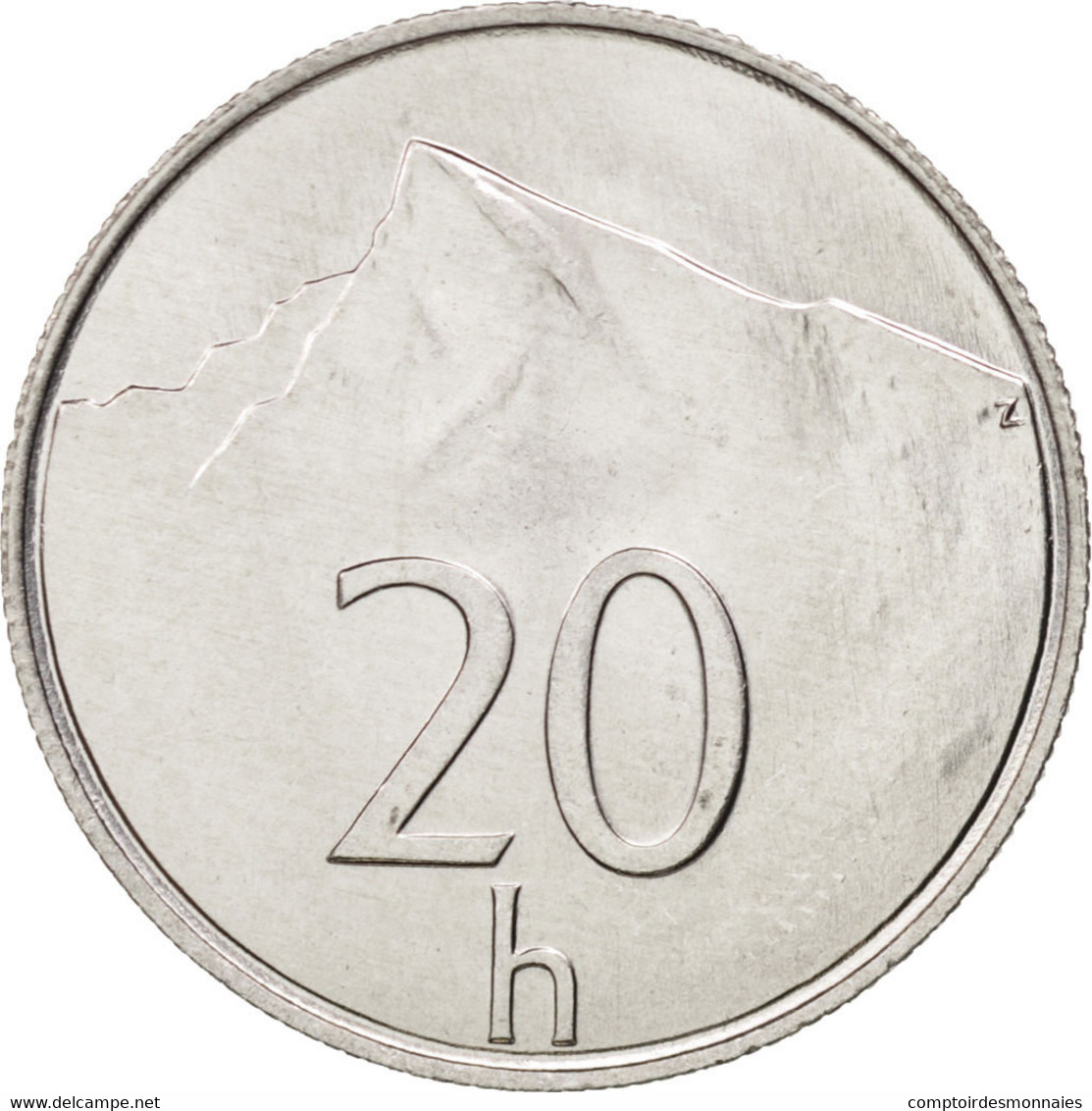 Monnaie, Slovaquie, 20 Halierov, 1996, FDC, Aluminium, KM:18 - Slovaquie