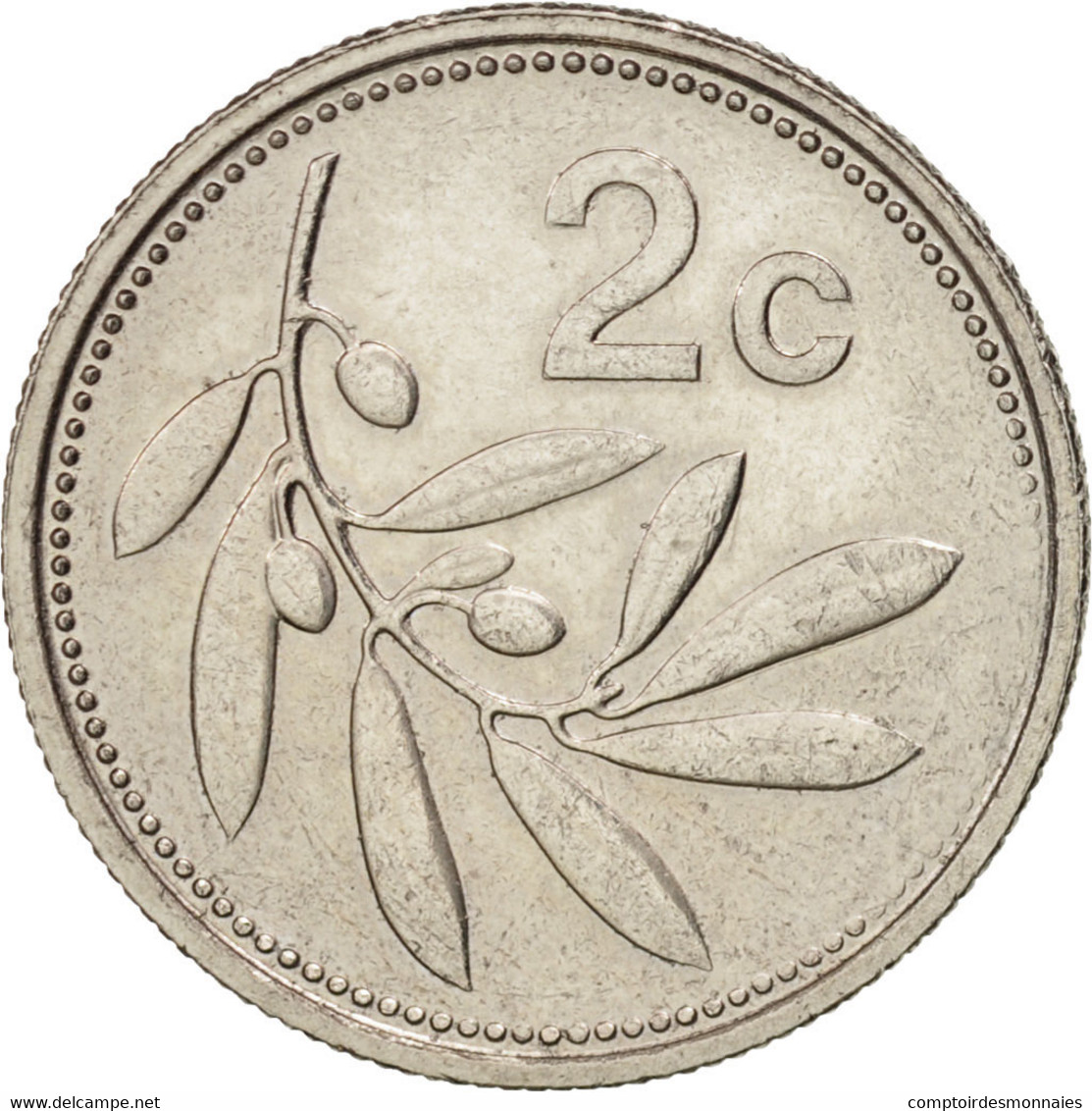 Monnaie, Malte, 2 Cents, 2002, SUP, Copper-nickel, KM:94 - Malte