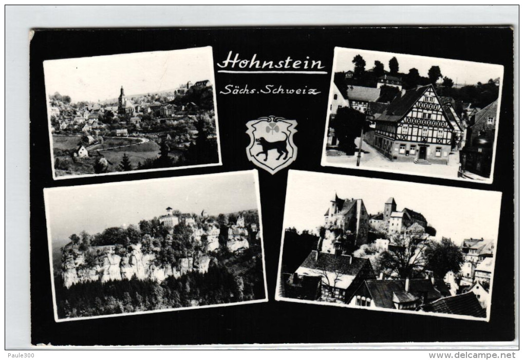 Hohnstein - Sächsische Schweiz - Mehrbildkarte DDR - Hohnstein (Saechs. Schweiz)