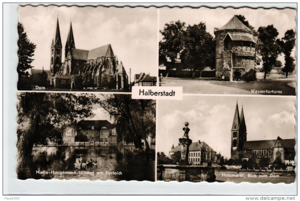 Halberstadt - Mehrbildkarte DDR - Halberstadt