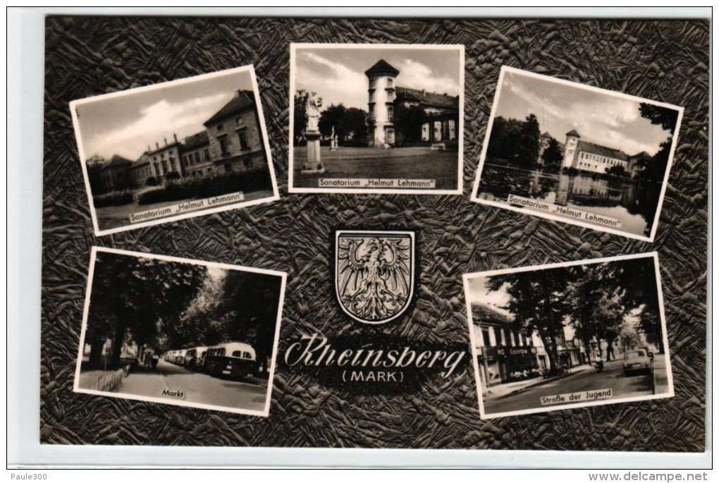 Rheinsberg - Mehrbildkarte DDR - Mark - Rheinsberg