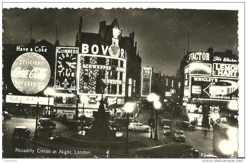 Regno Unito (Inghilterra, Great Britain) London, Piccadilly Circus At Night - Piccadilly Circus