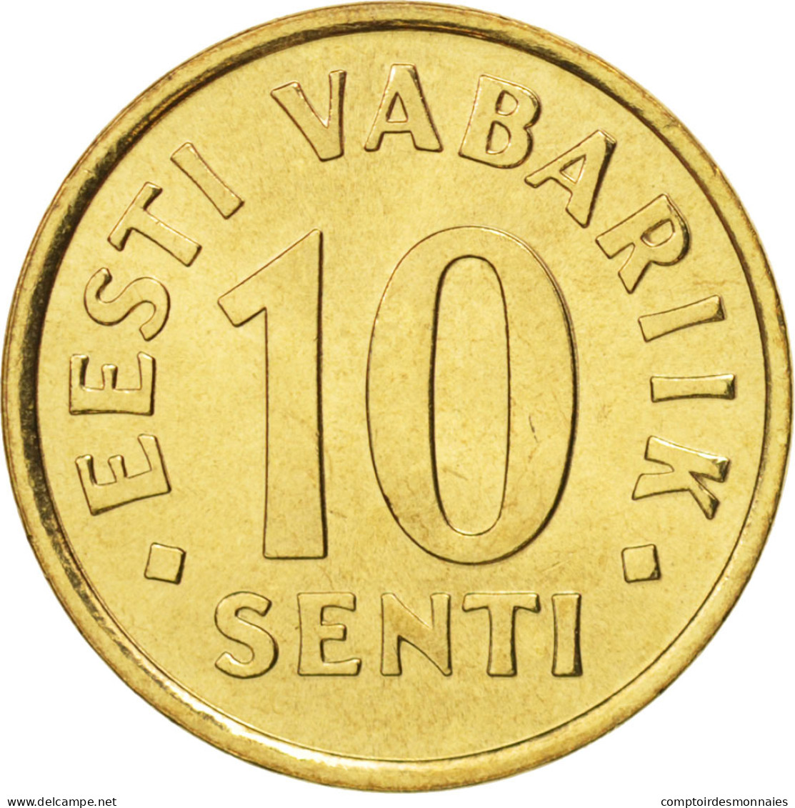 Monnaie, Estonia, 10 Senti, 2002, No Mint, FDC, Aluminum-Bronze, KM:22 - Estonia