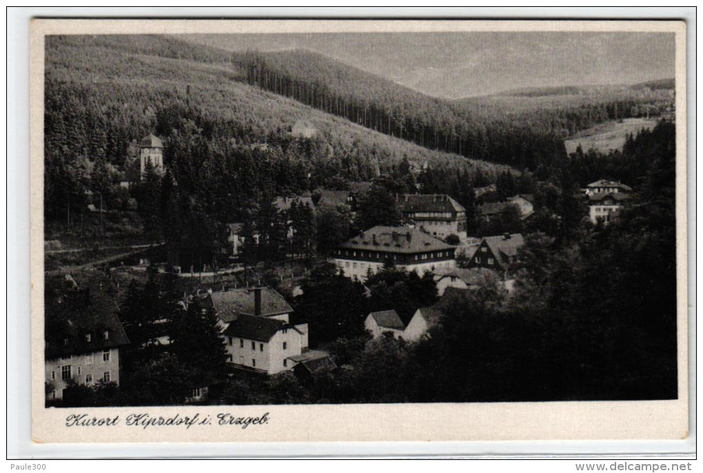 Kipsdorf - Teilansicht - Erzgebirge - Kipsdorf