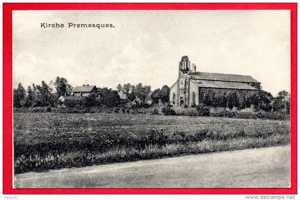 59. Premesques. Ruines De L'église Saint-Laurent. Janvier 1916 - Altri & Non Classificati