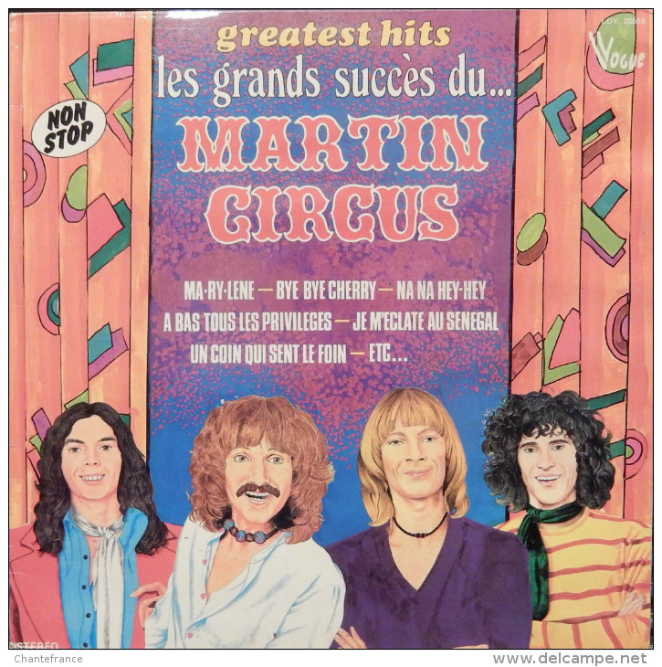 Martin Circus 33t. LP *les Grands Succés Du...* - Autres - Musique Française