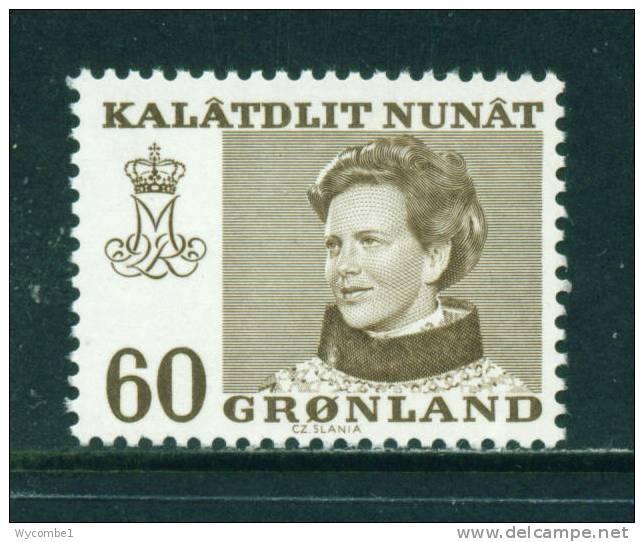 GREENLAND - 1973 Queen Margrethe 60a Mounted Mint - Neufs