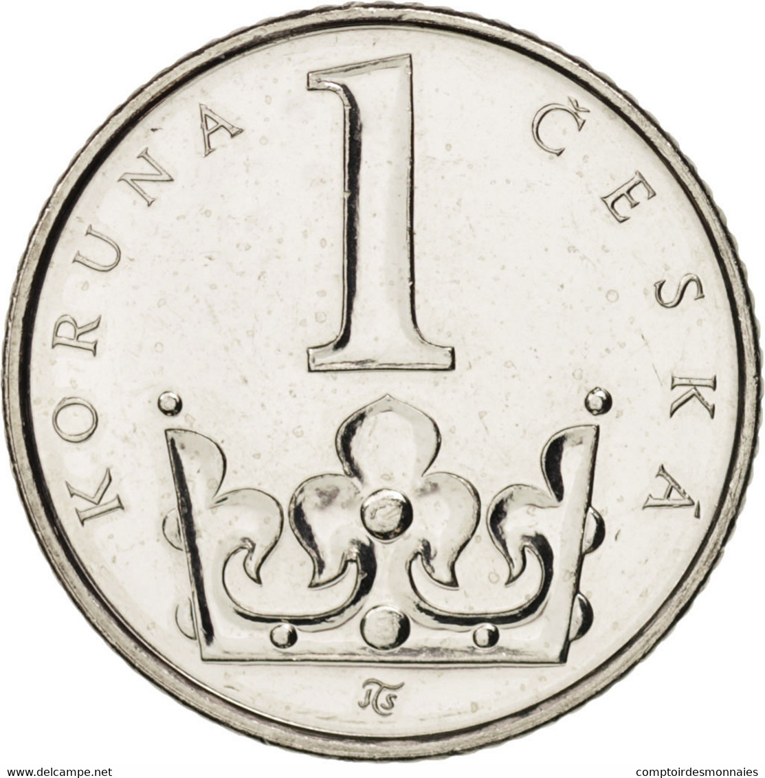 Monnaie, République Tchèque, Koruna, 2003, FDC, Nickel Plated Steel, KM:7 - Czech Republic