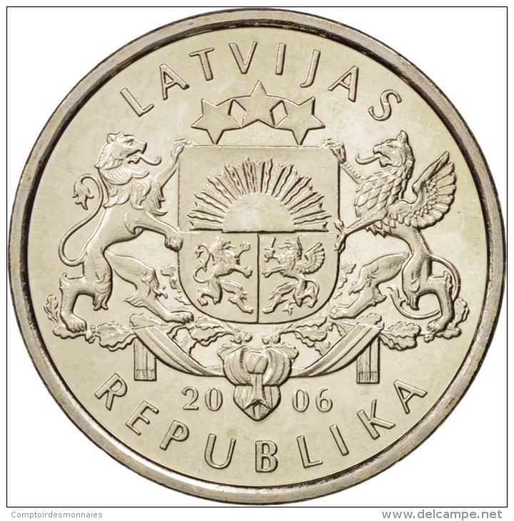Latvia, Lats, 2006, Vantaa, SPL+, Copper-nickel, KM:74 - Latvia