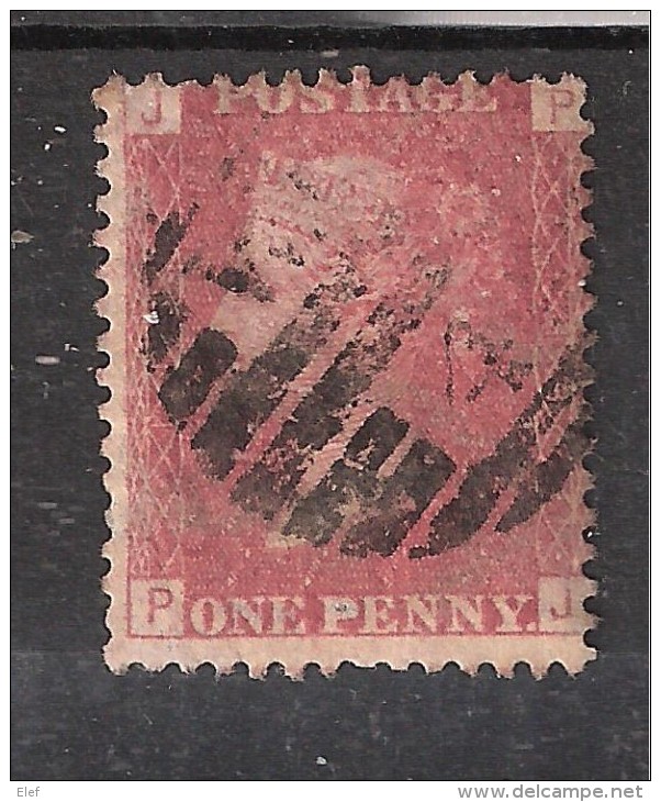 GB, Victoria, Yvert N° 26 , 1 Penny Rouge, Obl Planche / Plate 113   Obl TB, - Used Stamps
