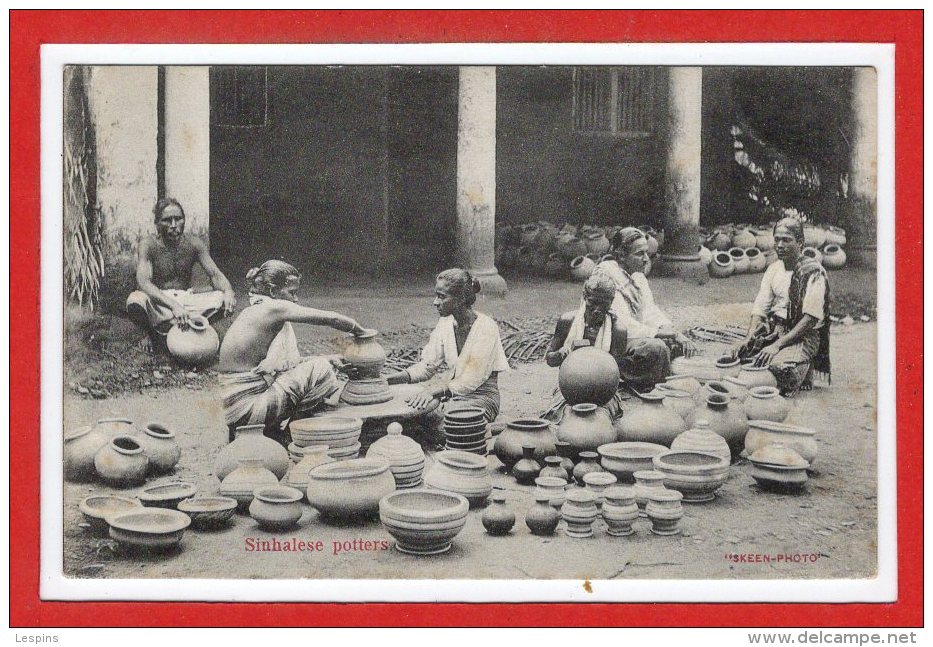 ASIE --  SRI LANKA - ( CEYLON )  - Sinhalese Potters - Sri Lanka (Ceylon)