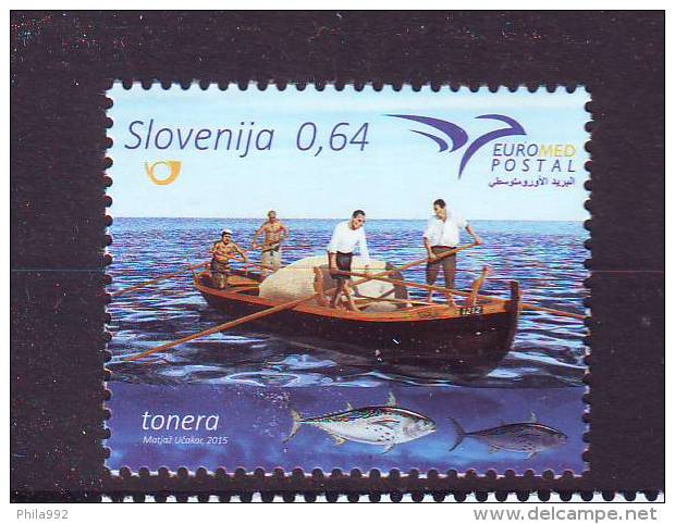 Slovenia 2015 Y Euromed Postal MNH - Eslovenia