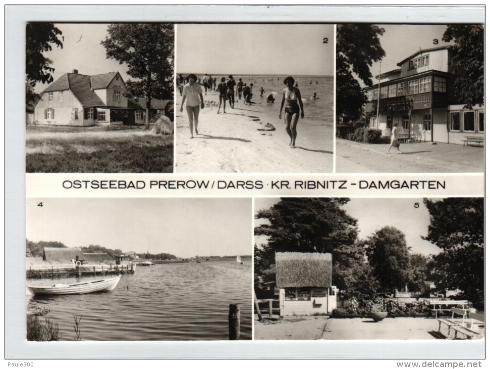 Fischland-Darß-Zingst - Darßer Ort - Prerow - Mehrbildkarte DDR 2 - Fischland/Darss