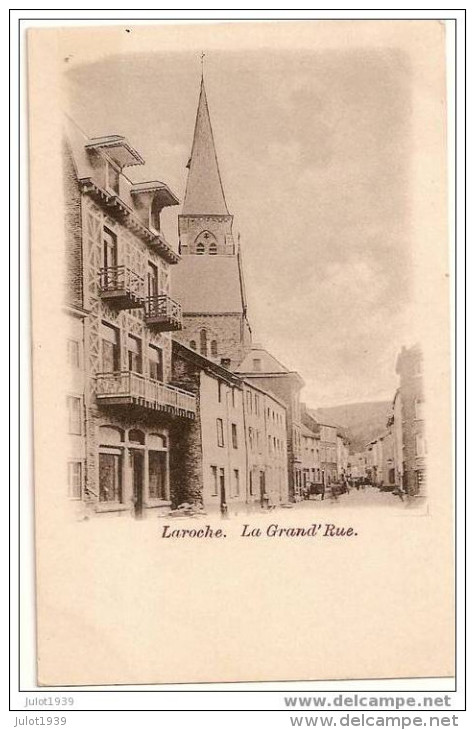 LA ROCHE ..-- La Grand ´ Rue . - La-Roche-en-Ardenne