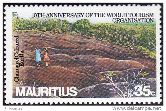 MAURICE 1985 -  Mauritius - YT  636 - Tourisme  -  Oblitéré - Maurice (1968-...)