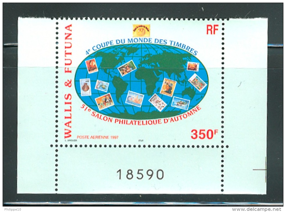 WALLIS & FUTUNA 1997 - Y&T P.A 200** - COUPE DU MONDE DES TIMBRES - GOMME INTACTE - LUXE - Ongebruikt