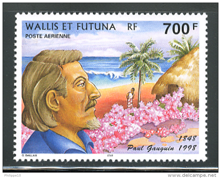 WALLIS & FUTUNA 1998 - Y&T P.A 205** - 150ème ANNIVERSAIRE DE LA NAISSANCE DE PAUL GAUGUIN - GOMME INTACTE - LUXE - Neufs