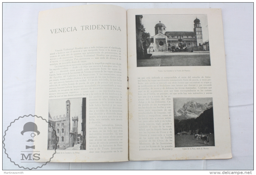 Ente Nazionale Industrie Turistiche - Venecia / Venice Tridentina - Spanish Edition Tourism Brochure - Cuadernillos Turísticos