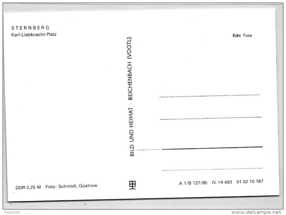 Sternberg - Karl Liebknecht Platz - Sternberg
