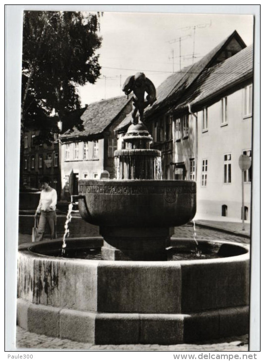 Teterow - Hechtbrunnen - Teterow