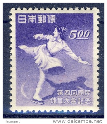 #K2651. Japan 1949. Sport. Icedance. Michel 432. MNH(**) - Neufs