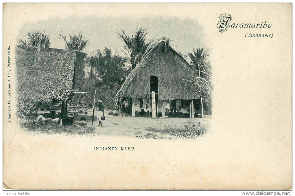 Suriname : Indianen Kamp - Surinam