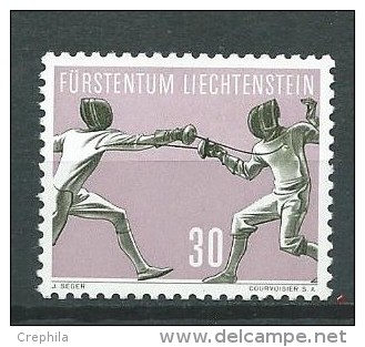 Liechtenstein - 1958 - Y&T 328 - Neuf ** - Unused Stamps