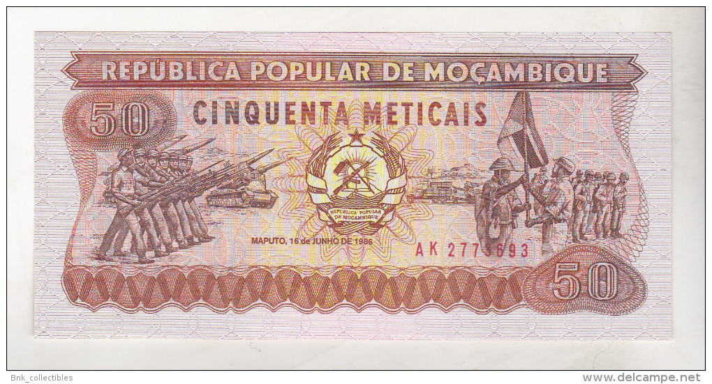 Mozambique 50 Meticais 1986 Unc - Mozambique