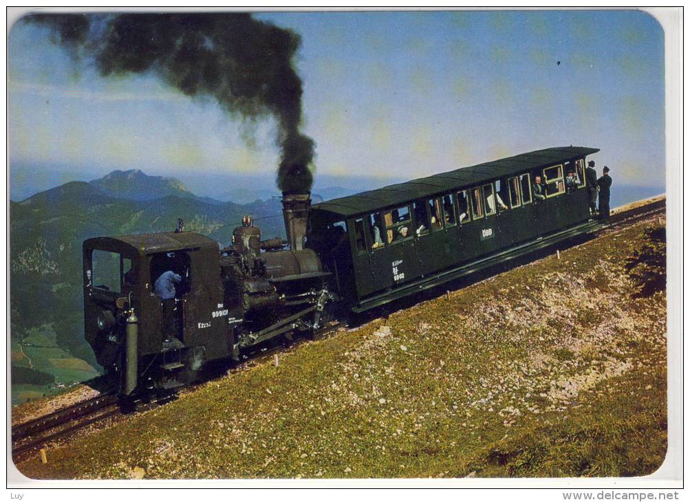 ST. WOLFGANG - Fahrt Zum Schafberggipfel, Zahnradbahn, Rack Railway, Crémaillère, Ferrovia A Cremagliera - St. Wolfgang