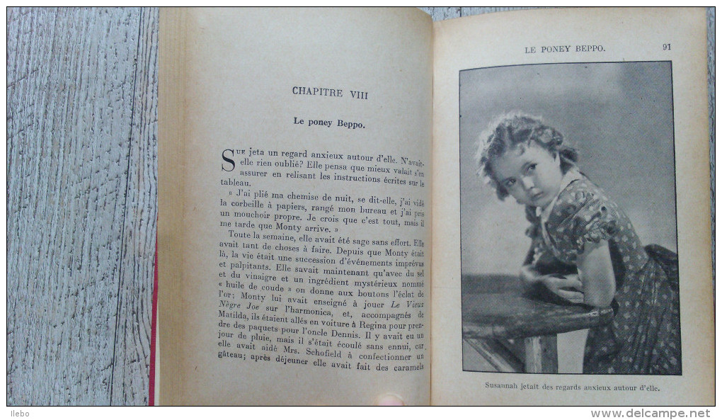Susannah De La Police Montée De Muriel Denison 1939  Shirley Temple Cinéma Indien - Bibliothèque Rose