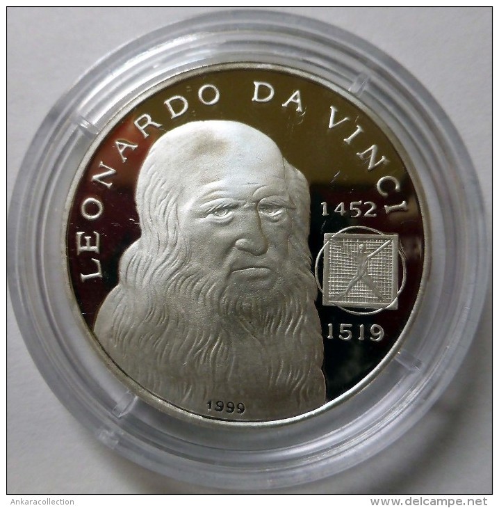 AC - SAHRAWI - SAHRAOUI -- WESTERN SAHARA -  LEONARDO DA VINCI 1000 PESATAS 1999 999 SILVER - Altri – Africa