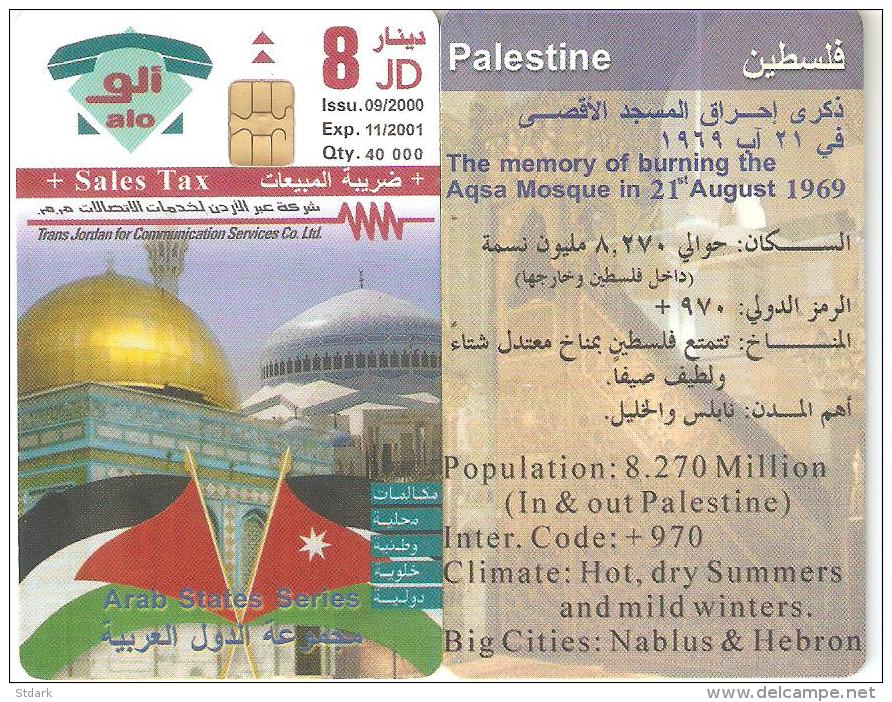 Jordan-Palestine Dummy Card(no Code) - Jordanien