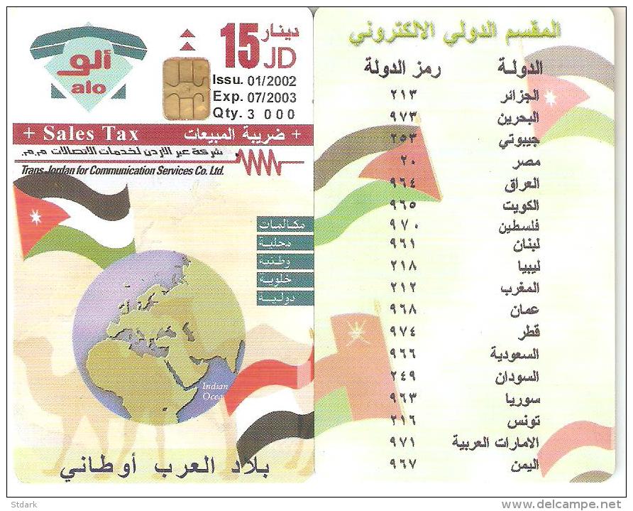 Jordan-Arab Nations 2, DUMMY CARD(no Code) - Jordanien