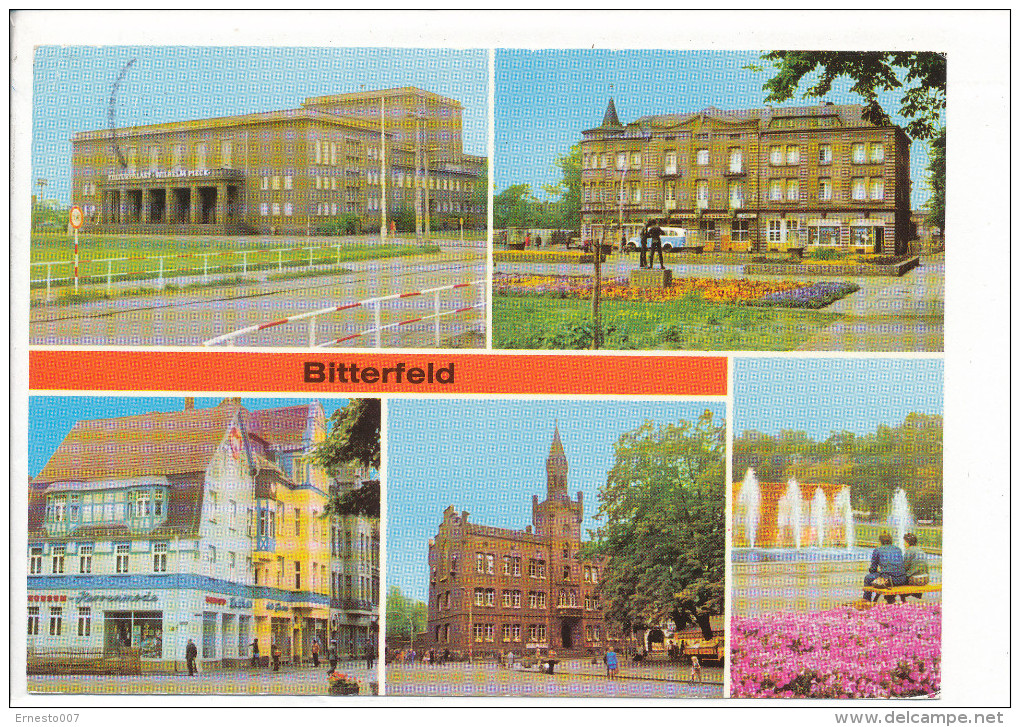 PK-CP Deutschland - "DDR", Bitterfeld, Gebraucht, Siehe Bilder! - *) - Bitterfeld