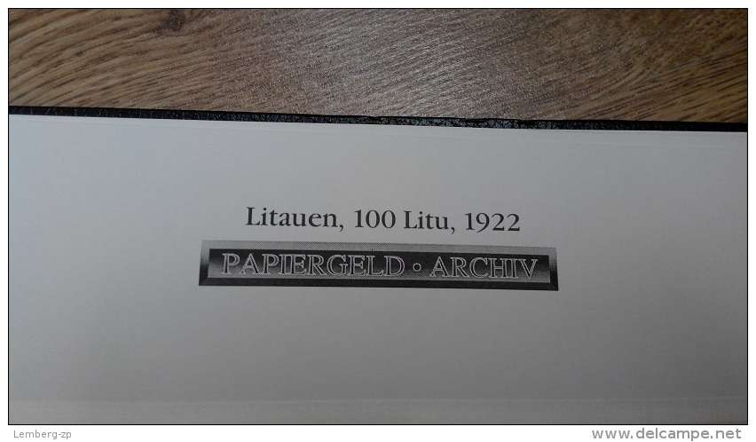 Litauen / Lithuania - 100 Litu 1922 COPY Lemberg-Zp - Litauen