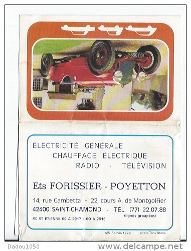 Calendrier De Poche 1977 - Petit Format : 1971-80