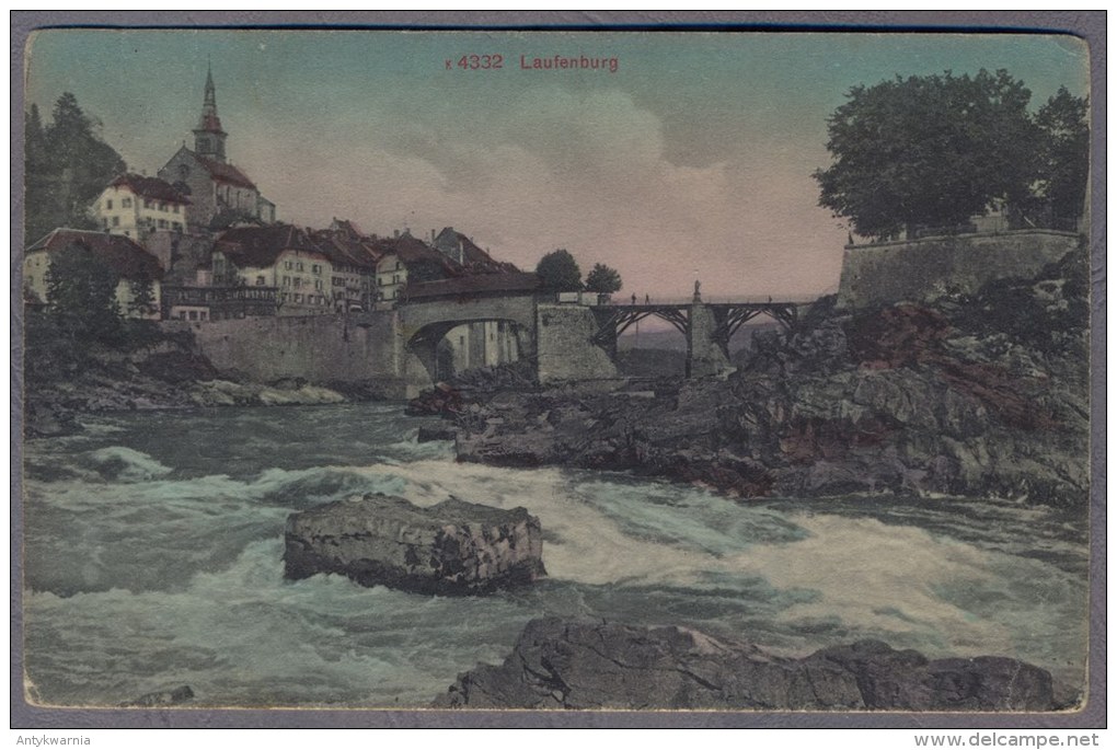 Laufenburg Brucke  Uber 1910y.     B843 - Laufenburg 