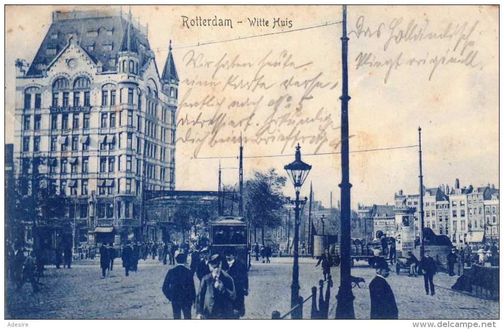 ROTTERDAM (Niederlande) - Witte Huis,gel.1907 - Rotterdam