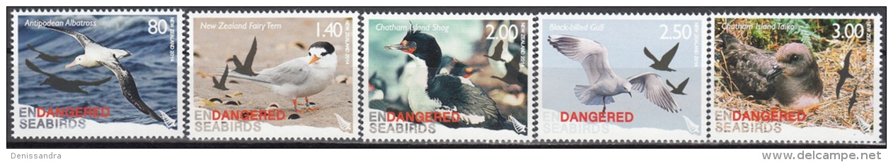 New Zealand 2014 Oiseaux Neuf ** - Unused Stamps
