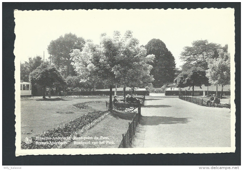 CPA - Bruxelles - ANDERLECHT - Rond-Point Du Parc - Rondpunt Van Het Park - Nels  57  // - Anderlecht