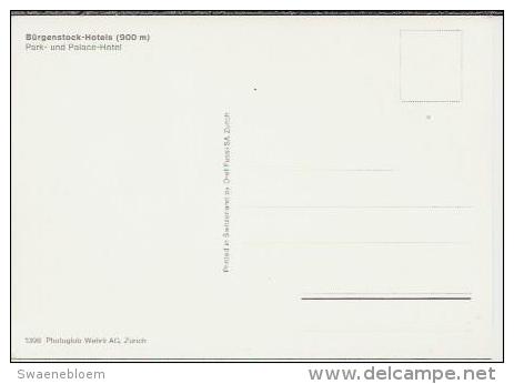 CH.- Bürgenstock - Hotels. Park- Und Palace-Hotel. - Hotel's & Restaurants