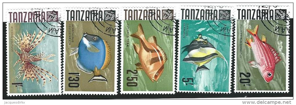 Tanzania        5     Stamps             O                 Cancelled  /  Gebruikt - Tanzania (1964-...)