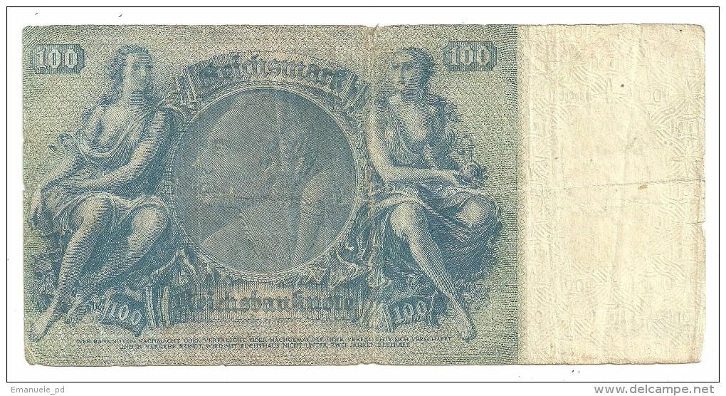 Germany 100 Reichsmark 1945 (No Letter) - 100 Reichsmark