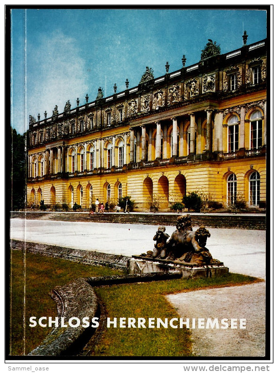 Kleine Broschüre / Heft : Schloss Herrenchiemsee  -  Von 1986 - Baviera