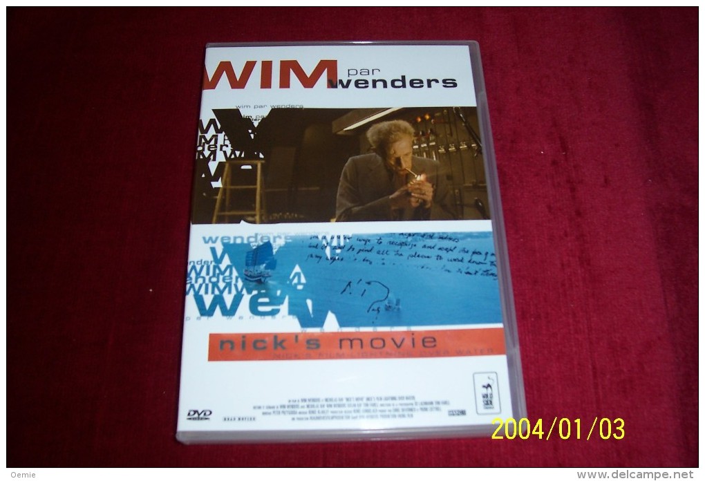 WIM PAR WENDERS  °°  NICK'S MOVIE - Documentary